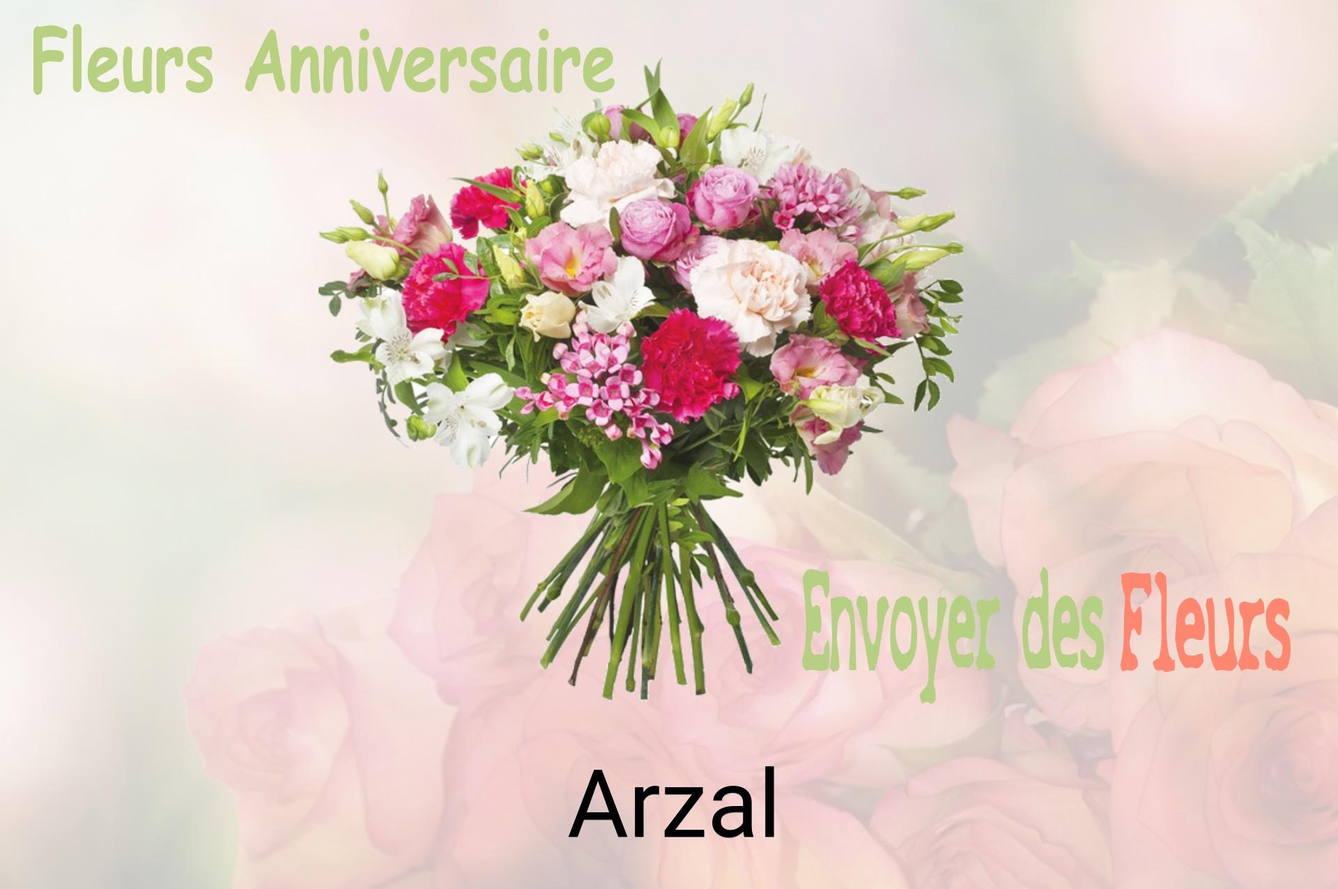 Bouquet de fleurs d’anniversaire livré à Arzal