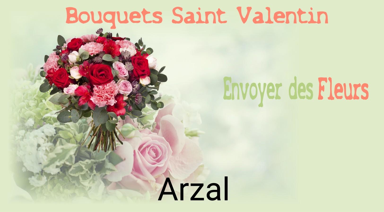 Roses de Saint-Valentin livrées à Arzal
